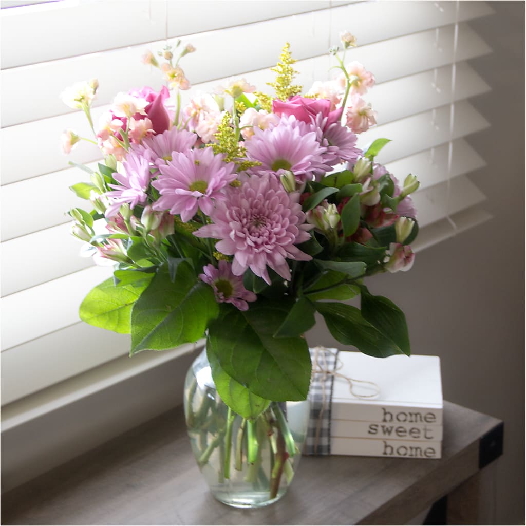Pastel Tradition - A Florist Original –  Floral Design At Evergreen Llc, Princeton NC