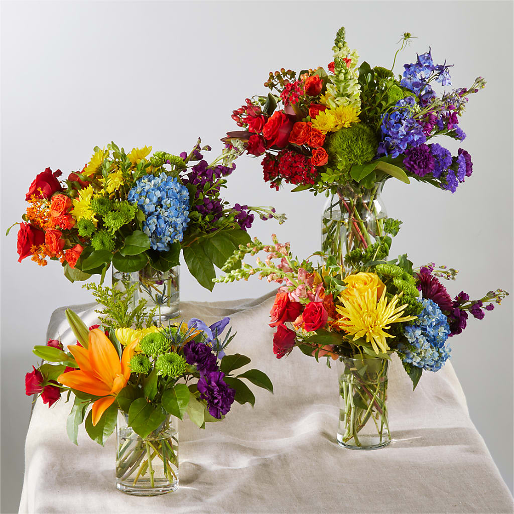 Summer Spectra - A Florist Original –  Floral Design At Evergreen Llc, Princeton NC