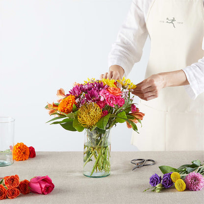 Feast of Color – A Florist Original –  Floral Design At Evergreen Llc, Princeton NC