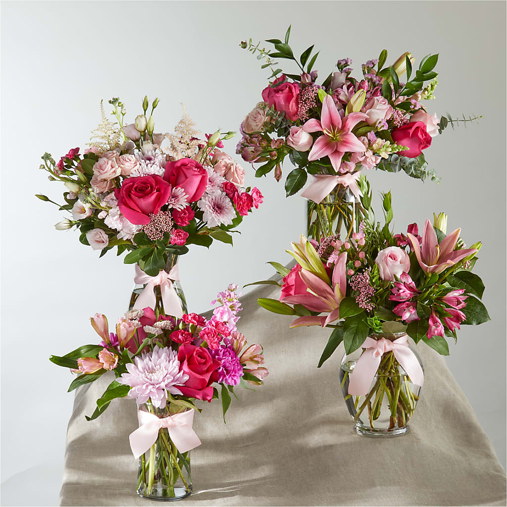 Pink Ribbon - A Florist Original –  Floral Design At Evergreen Llc, Princeton NC