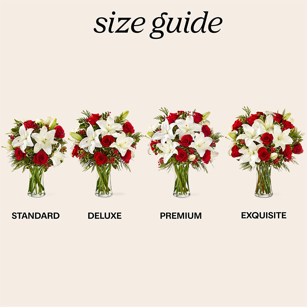 Sparkling Snowflakes Bouquet –  Floral Design At Evergreen Llc, Princeton NC