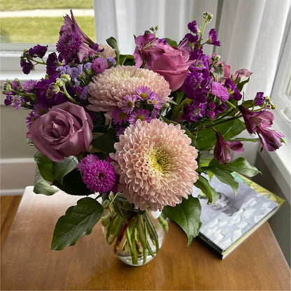 Ultraviolet Bouquet –  Floral Design At Evergreen Llc, Princeton NC