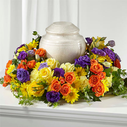 Blossoms of Remembrance Cremation Adornment –  Floral Design At Evergreen Llc, Princeton NC
