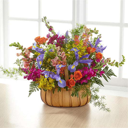 Garden of Life Basket –  Floral Design At Evergreen Llc, Princeton NC