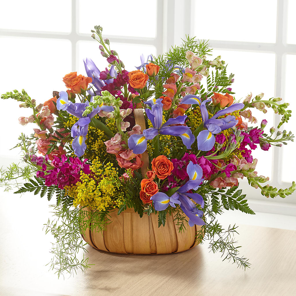 Garden of Life Basket –  Floral Design At Evergreen Llc, Princeton NC