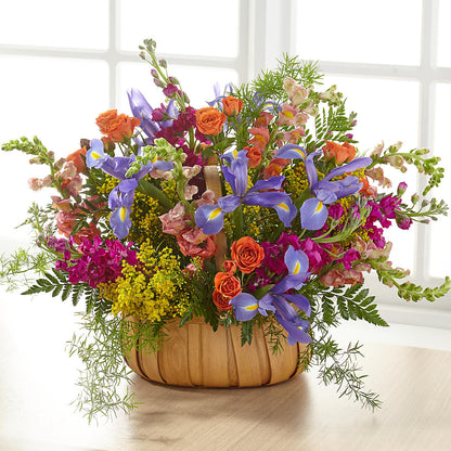Garden of Life Basket –  Floral Design At Evergreen Llc, Princeton NC