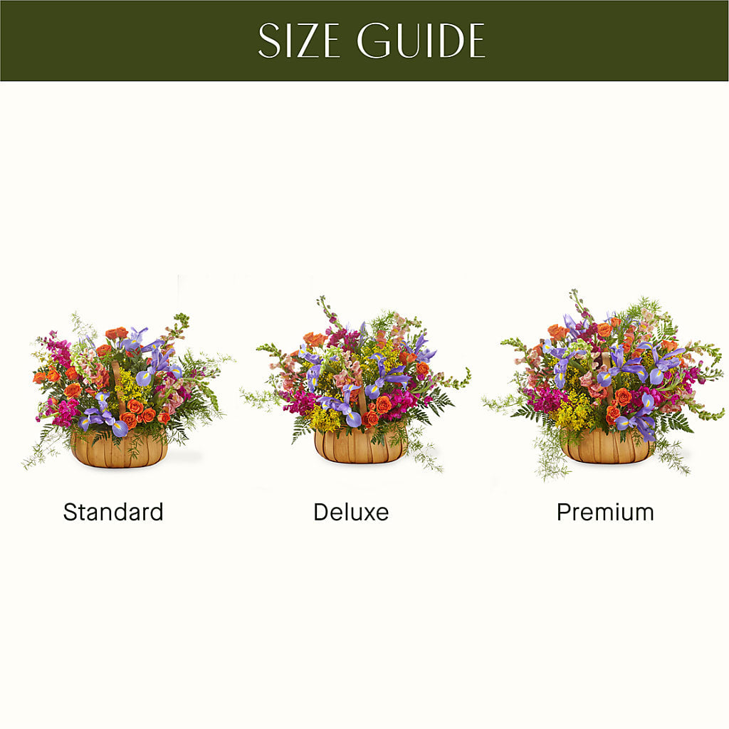 Garden of Life Basket –  Floral Design At Evergreen Llc, Princeton NC