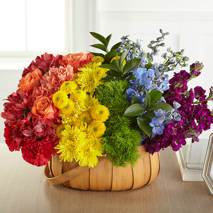 Prideful Basket –  Floral Design At Evergreen Llc, Princeton NC