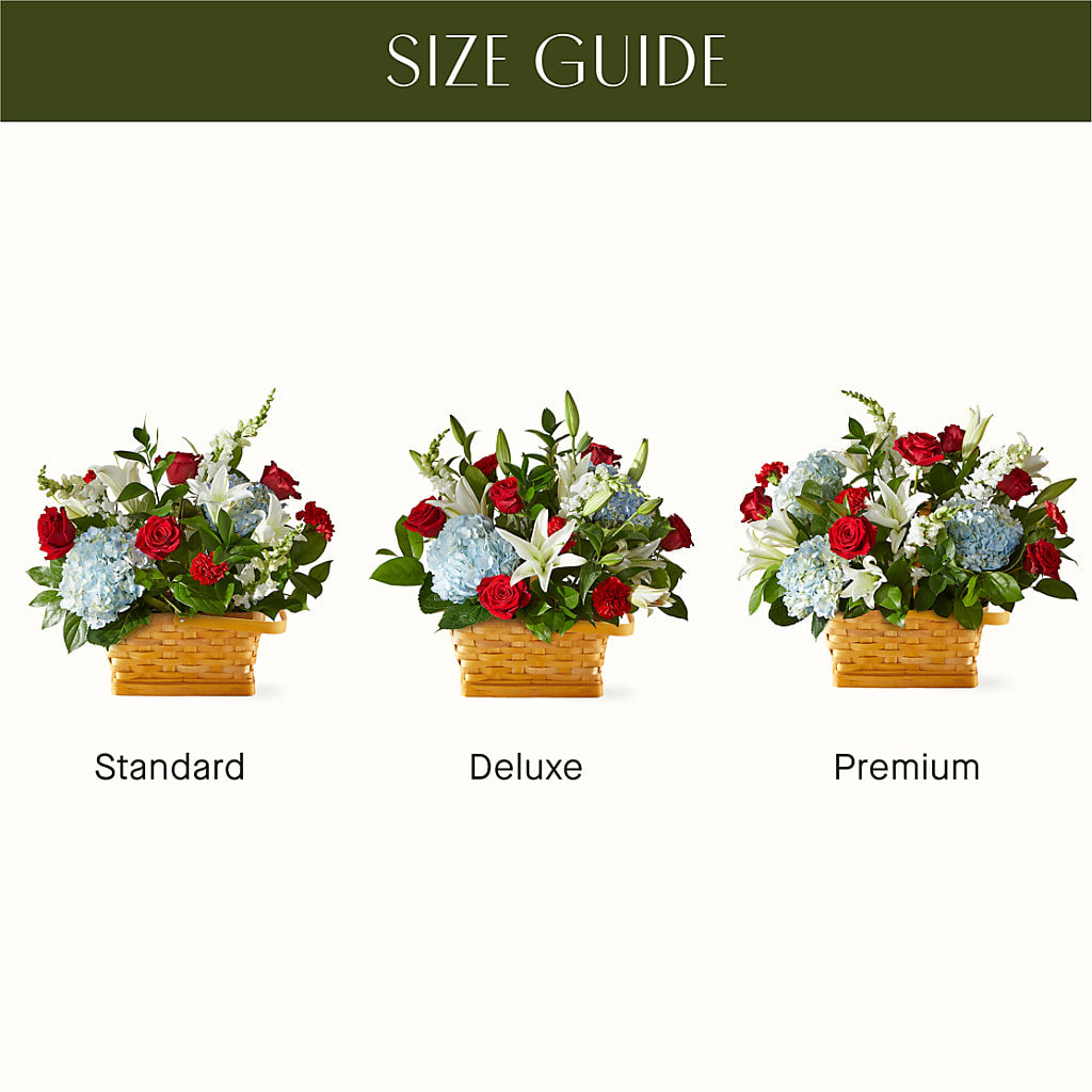 Greater Glory Basket –  Floral Design At Evergreen Llc, Princeton NC