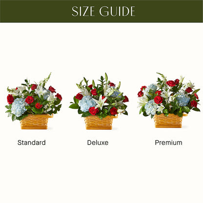 Greater Glory Basket –  Floral Design At Evergreen Llc, Princeton NC