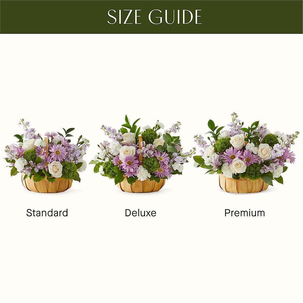 Peace & Love Basket –  Floral Design At Evergreen Llc, Princeton NC