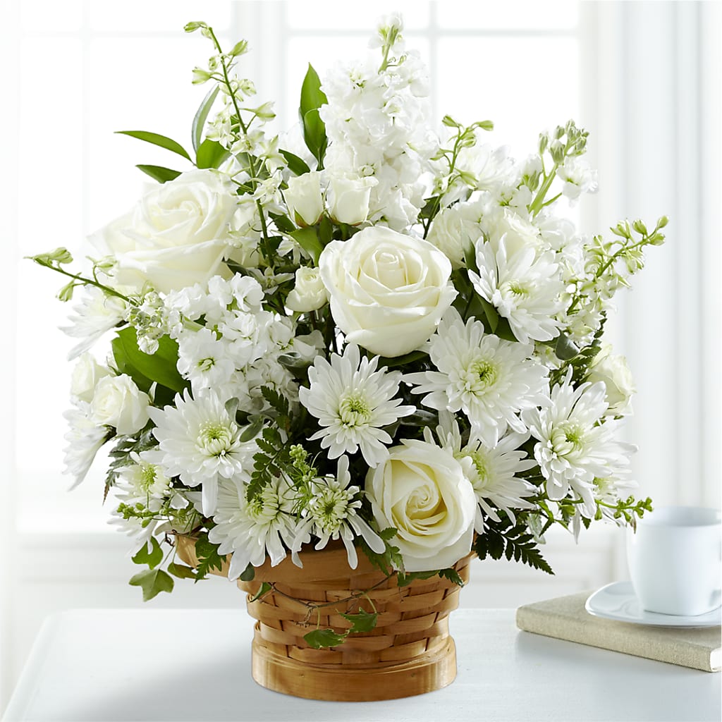 Heartfelt Condolences Arrangement –  Floral Design At Evergreen Llc, Princeton NC