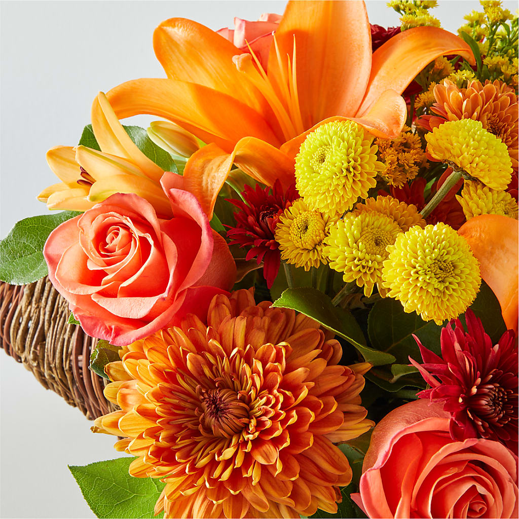 Bouquet of Blessings Cornucopia –  Floral Design At Evergreen Llc, Princeton NC