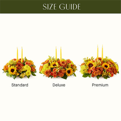Autumn Harmony Centerpiece –  Floral Design At Evergreen Llc, Princeton NC
