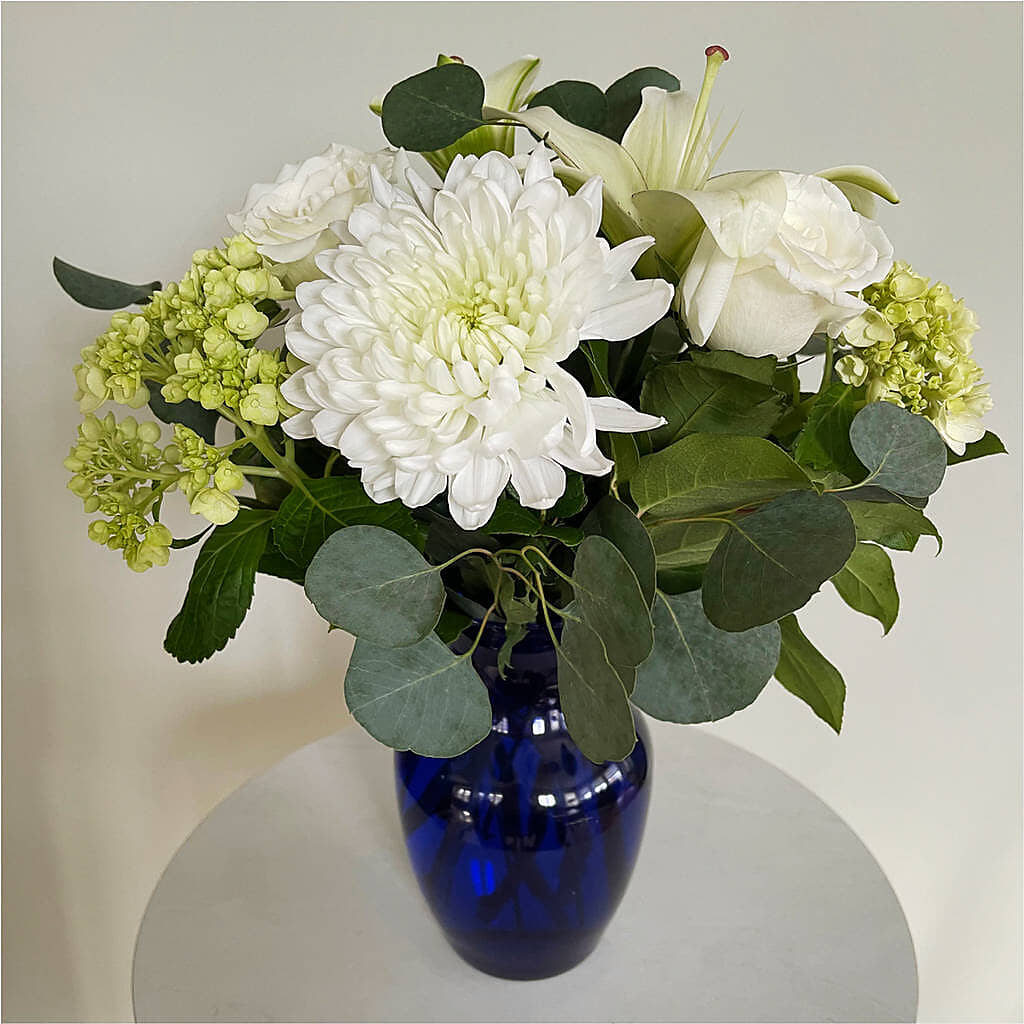 Snowy Dreams Bouquet –  Floral Design At Evergreen Llc, Princeton NC