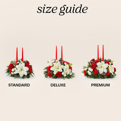 Seasonal Festivities Centerpiece –  Floral Design At Evergreen Llc, Princeton NC
