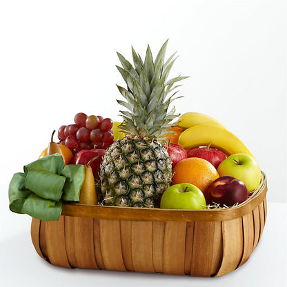 Gracious Gift Fruit Basket –  Floral Design At Evergreen Llc, Princeton NC