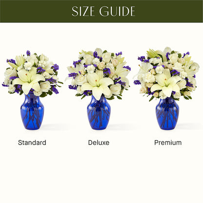 Sapphire Rush Bouquet –  Floral Design At Evergreen Llc, Princeton NC