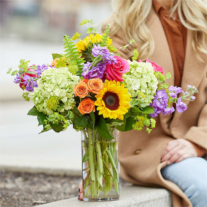 Vibrant Greetings Bouquet –  Floral Design At Evergreen Llc, Princeton NC