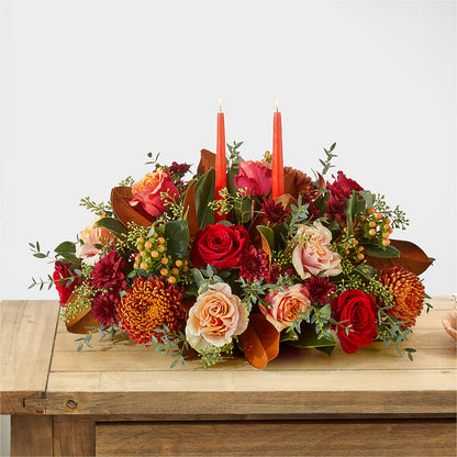 Gather Near Centerpiece –  Floral Design At Evergreen Llc, Princeton NC
