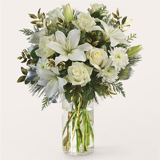 Wintry Mix Bouquet –  Floral Design At Evergreen Llc, Princeton NC
