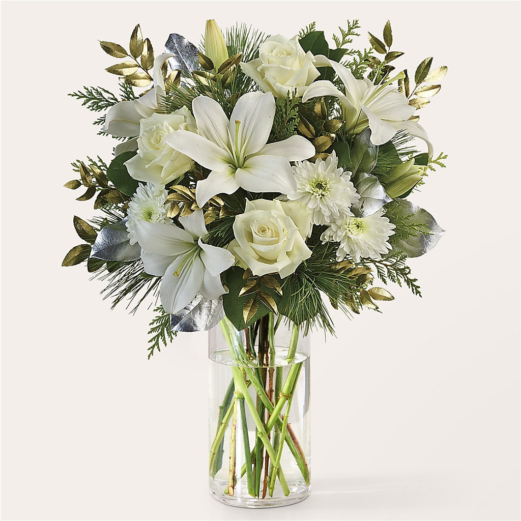 Wintry Mix Bouquet –  Floral Design At Evergreen Llc, Princeton NC