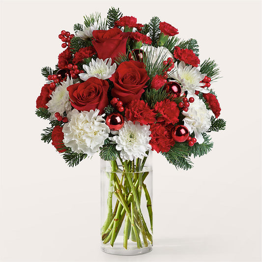 Good Tidings Bouquet –  Floral Design At Evergreen Llc, Princeton NC