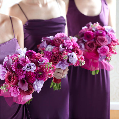 Bridesmaid's Garden Bouquet –  Floral Design At Evergreen Llc, Princeton NC