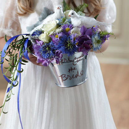 Enchantment Flower Girl Arrangement –  Floral Design At Evergreen Llc, Princeton NC