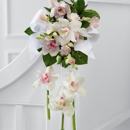Perfect Entrance Pew Arrangement –  Floral Design At Evergreen Llc, Princeton NC
