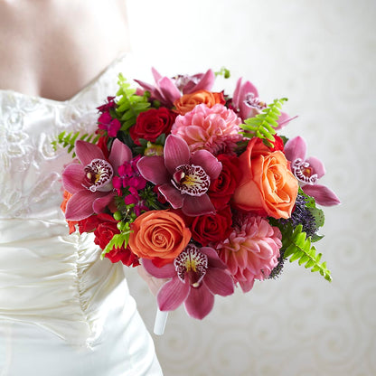 Brilliant Blossoms Bouquet –  Floral Design At Evergreen Llc, Princeton NC