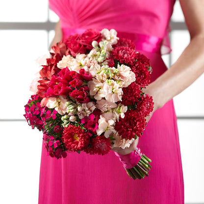 Pink Effervescence Bouquet –  Floral Design At Evergreen Llc, Princeton NC