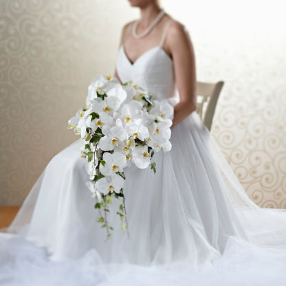 Classic White Bouquet –  Floral Design At Evergreen Llc, Princeton NC