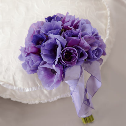 Purple Passion Bouquet –  Floral Design At Evergreen Llc, Princeton NC