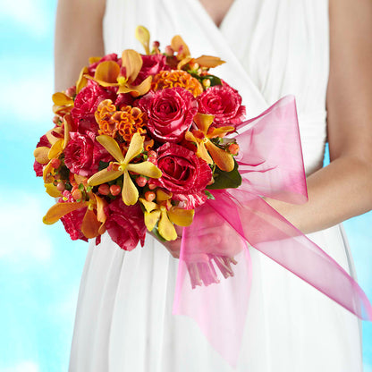 Brilliant Shades of Love Bouquet –  Floral Design At Evergreen Llc, Princeton NC