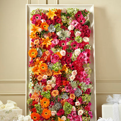 Fresh Picked Floral Wall –  Floral Design At Evergreen Llc, Princeton NC