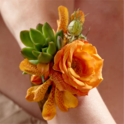 Irresistible Love Wrist Corsage –  Floral Design At Evergreen Llc, Princeton NC