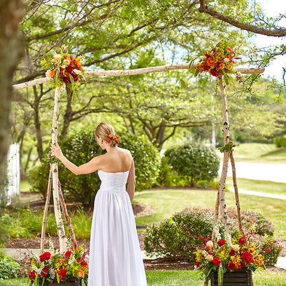 Arbor of Love Archway –  Floral Design At Evergreen Llc, Princeton NC