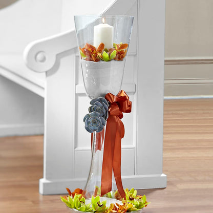Matrimony Pew Decor –  Floral Design At Evergreen Llc, Princeton NC