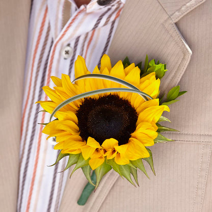 Free Spirit Boutonniere –  Floral Design At Evergreen Llc, Princeton NC
