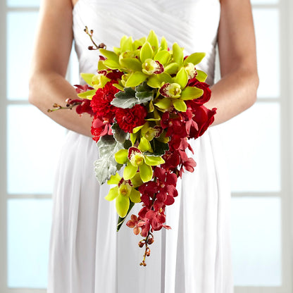 Elegant Orchid Bouquet –  Floral Design At Evergreen Llc, Princeton NC