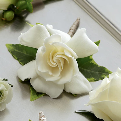 Gardenia Boutonniere –  Floral Design At Evergreen Llc, Princeton NC