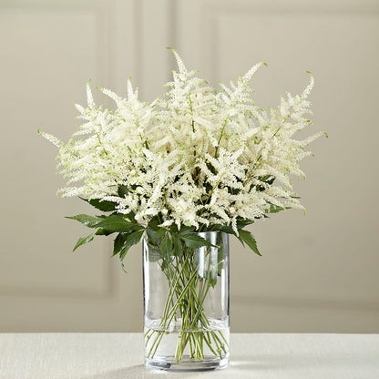 White Astilbe Bouquet –  Floral Design At Evergreen Llc, Princeton NC