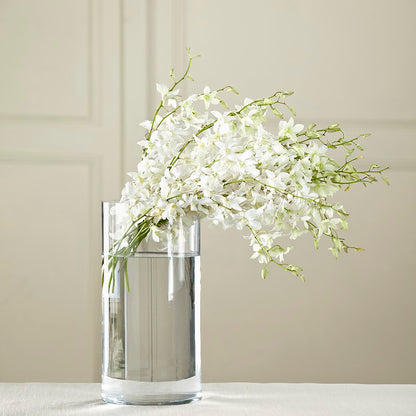 White Dendrobium Bouquet –  Floral Design At Evergreen Llc, Princeton NC