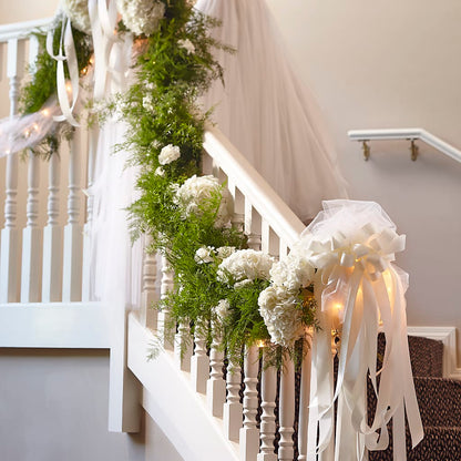 Champagne Dreams Garland –  Floral Design At Evergreen Llc, Princeton NC